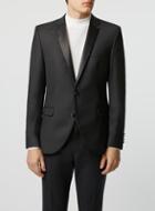 Topman Mens Selected Homme Black Tuxedo Suit Jacket