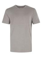 Topman Mens Topman Premium Grey Slinky Soft T-shirt