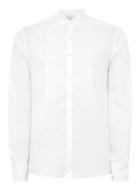 Topman Mens White Premium Wing Collar Long Sleeve Shirt