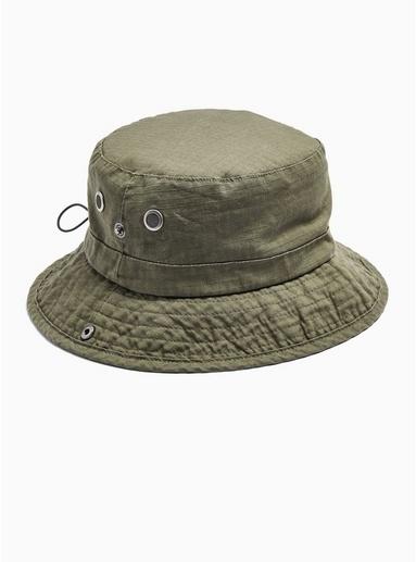 Topman Mens Khaki Safari Bucket Hat
