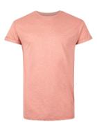 Topman Mens Pink Muscle Fit T-shirt