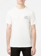 Topman Mens White Deus Nostra Print T-shirt