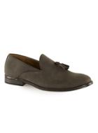 Topman Mens Brown Faux Suede Loafers