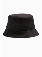 Topman Mens Multi Black And Khaki Reverse Bucket Hat