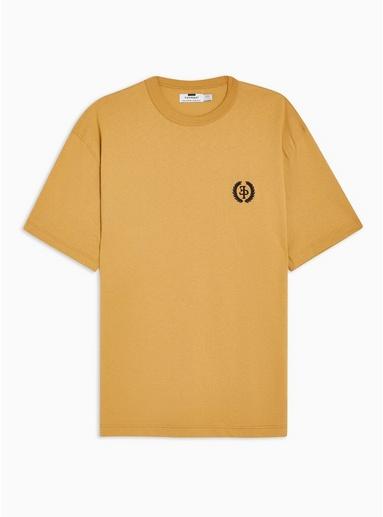 Topman Mens Yellow 'eastport' T-shirt