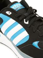 Topman Mens Adidas Neo Cloudfoam 8tis Black And Blue Sneakers