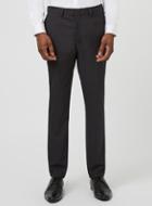 Topman Mens Black Textured Ultra Skinny Fit Suit Pants