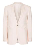 Topman Mens Pink Lightweight Skinny Fit Suit Jacket