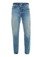 Topman Mens Blue Levi's 501 Customized Jeans*
