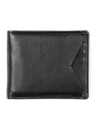 Topman Mens Black Leather 2 In 1 Bi-fold Wallet And Cardholder