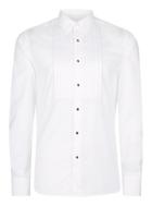 Topman Mens White Charlie Casely-hayford X Topman Contrast 'marcel' Long Sleeve Shirt