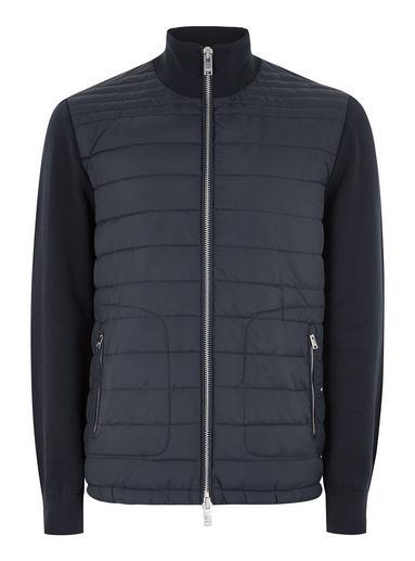 Topman Mens Selected Homme's Navy Knitted Jacket