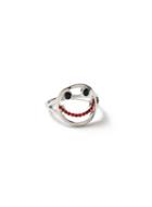 Topman Mens Silver Smiley Face Ring*