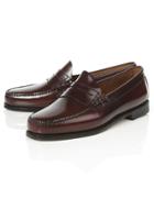 Topman Mens Red Bass Weejuns Burgundy 'larson' Loafers