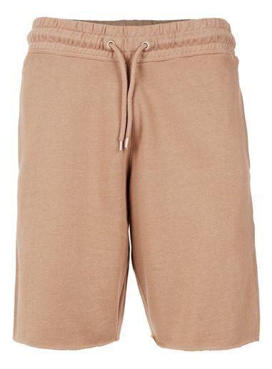 Topman Mens Pink Raw Jersey Shorts