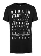 Topman Mens Black Cities Longline Print T-shirt