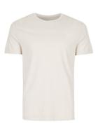 Topman Mens Cream Off White Slim Fit T-shirt