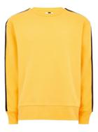 Topman Mens Yellow Taping Sweatshirt