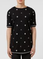 Topman Mens Antioch Black Printed T-shirt*