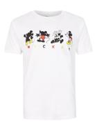 Topman Mens White Mickey Mouse T-shirt