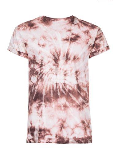 Topman Mens Purple Blow Out Muscle Fit Roller T-shirt