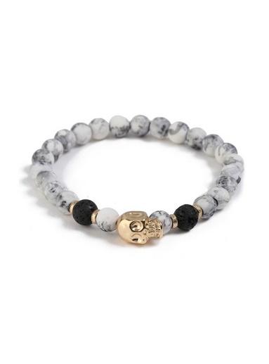 Topman Mens White Skull Bracelet*