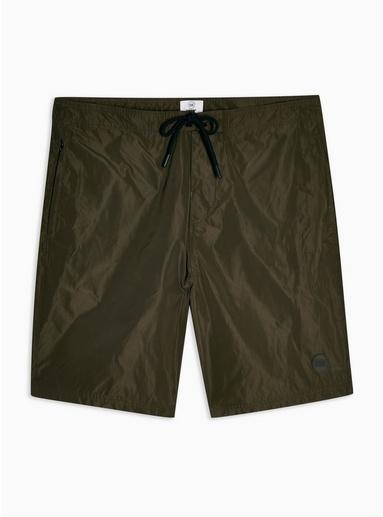 Topman Mens Khaki Board Short Swim Shorts