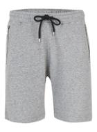 Topman Mens Grey Gray Salt And Pepper Jersey Shorts