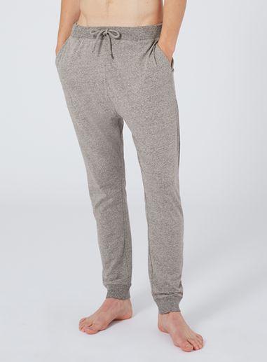 Topman Mens Grey Gray Salt And Pepper Loungewear Joggers