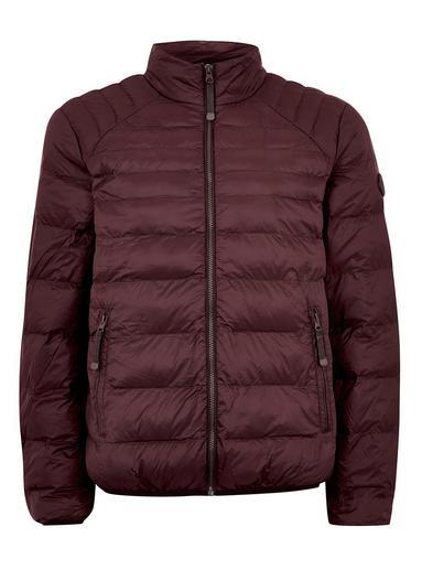 Topman Mens Red Burgundy Liner Jacket