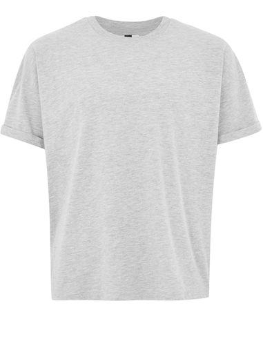 Topman Mens Grey Gray Boxy T-shirt