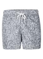 Topman Mens Multi Grey Textured Swim Shorts