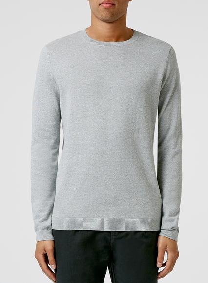 Topman Mens Green Mint Twist Crew Neck Sweater