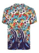 Topman Mens Multi Floral Wave Classic Shirt
