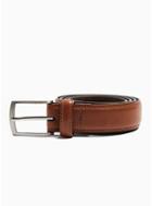 Topman Mens Brown Tan Smart Leather Belt