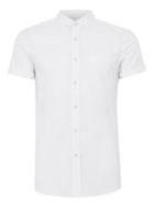 Topman Mens White Muscle Oxford Shirt