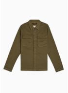 Selected Homme Mens Selected Homme Green Brody Organic Cotton Worker Jacket