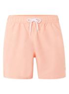 Topman Mens Pink Light Coral Swim Shorts