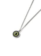 Topman Mens Silver Look Eye Pendant Necklace*