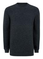 Topman Mens Selected Homme Navy Chunky Knit Sweater