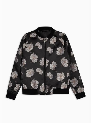 Topman Mens Multi Floral Bomber Jacket
