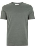 Topman Mens Selected Homme Green 'daryl' T-shirt