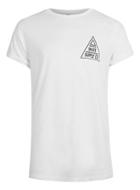 Topman Mens White West Coast Print T-shirt