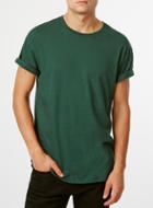 Topman Mens Alpine Green Roller T-shirt