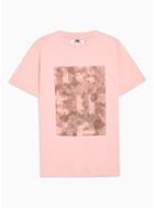 Topman Mens Beige Stone Abstract Printed T-shirt