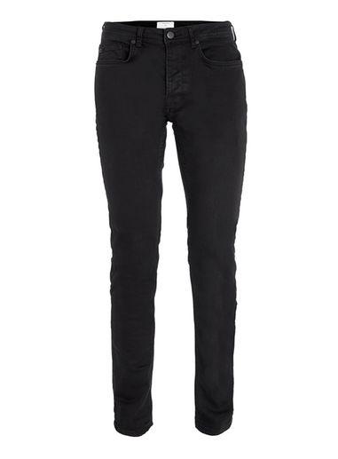 Topman Mens Black Stretch Slim Jeans