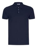 Topman Mens Blue Selected Homme Navy Slim Fit Polo