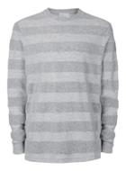 Topman Mens Ltd Grey Towelling Crew Neck Sweatshirt