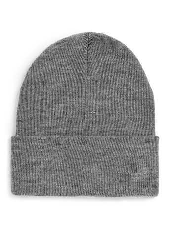 Topman Grey Oversized Beanie