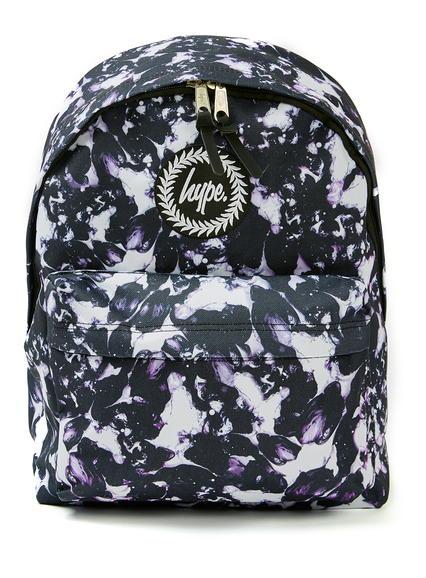 Topman Mens Black Hype Monotone Backpack*